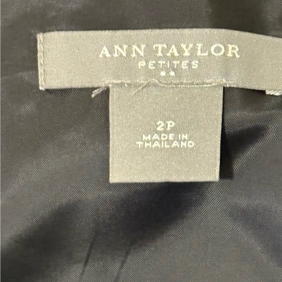 Ann Taylor Factory Black and White A-Line Skirt - Picture 6 of 7
